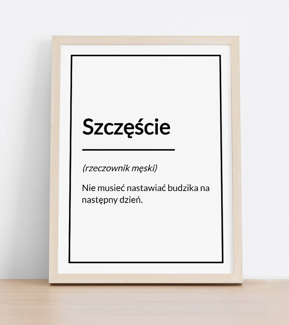 Definicja szczęścia