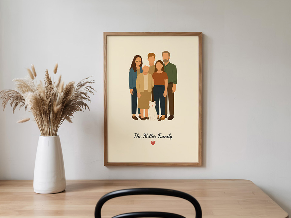 Exemple de dessin de famille 3