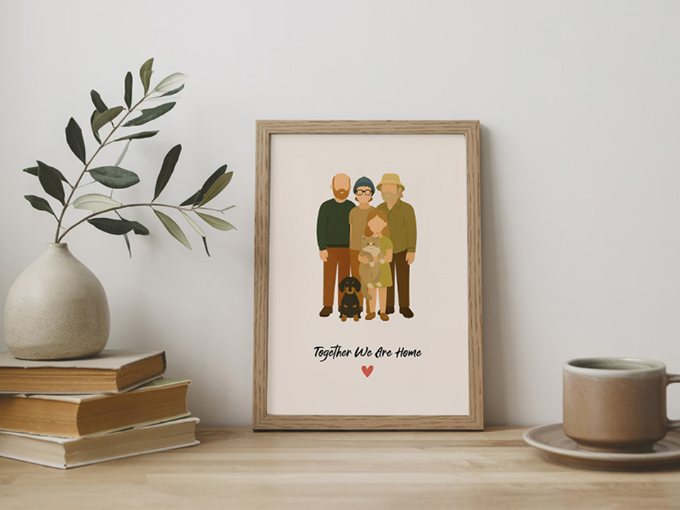 Exemple de dessin de famille 4