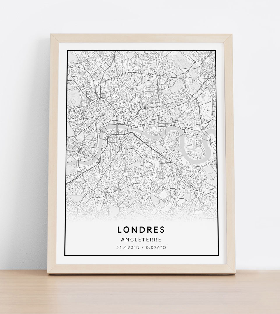 Carte de Londres