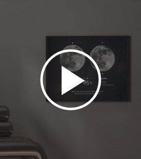 Video of our moon compatibility poster