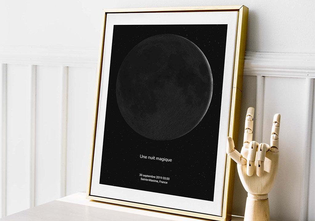 Exemple d'affiche Lune de naissance 4