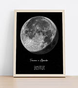 Un poster della Luna
